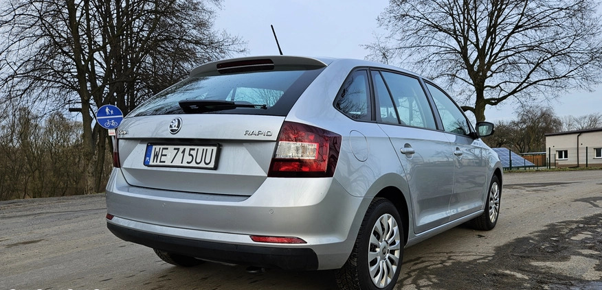 Skoda RAPID cena 41000 przebieg: 88000, rok produkcji 2018 z Oświęcim małe 56